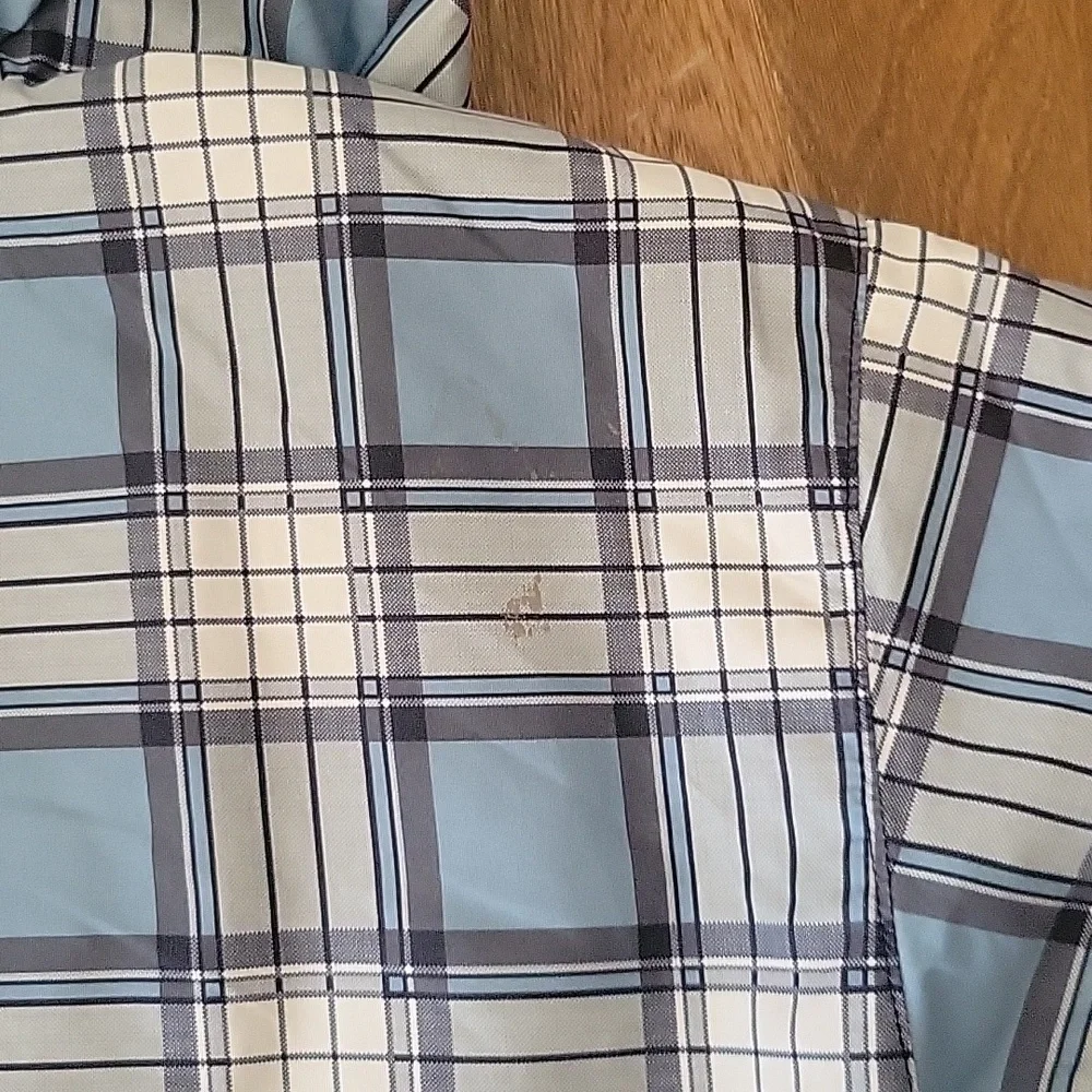 Hanna Andersson Waterproof Blue Plaid Lined Coat‎ 10